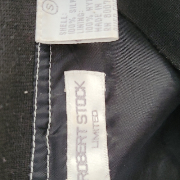 Vintage Robert Stock Limited Silk Bomber Jacket and Pants - Picture 7 of 8